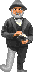 Sean Connery as the original pixel sprite